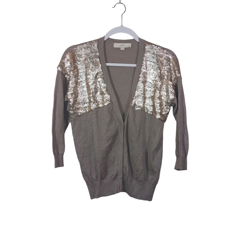 Loft Ladies Long Sleeve Cardigan Sweater